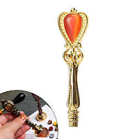 Ручка тримач для сургучної печатки, метал, довжина 89-92 мм, вага 40-60 г