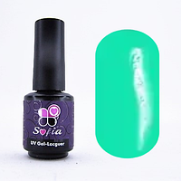 Гель -лак № 96 UV Gel-Lacguer SOFIA 8.6 мл США (ярко бирюзовый )