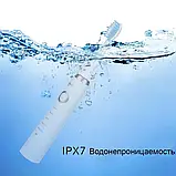 Електрична зубна щітка ультразвукова Shuke SK601 акумуляторна щітка для зубів з трьома змінними насадки, фото 7