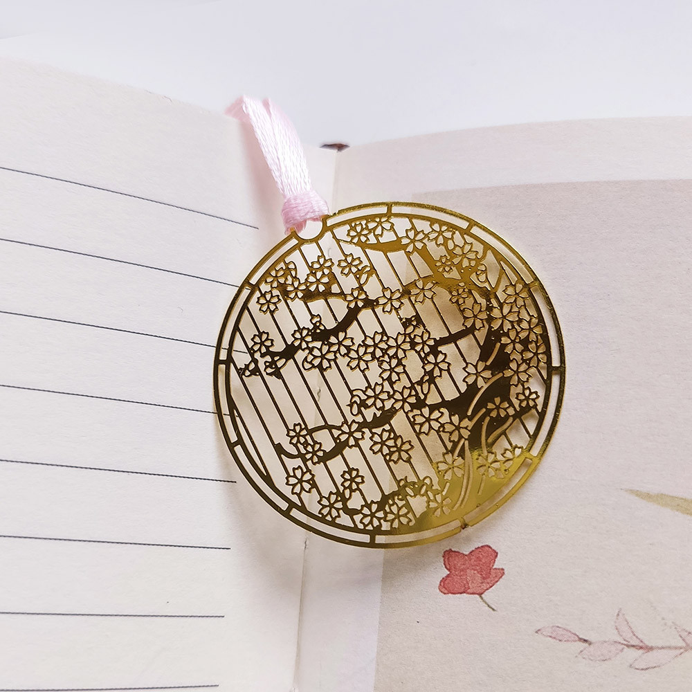 Закладка для книги Золота "Дерево сакури"