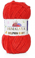 Пряжа Dolphin baby-80318 червоний
