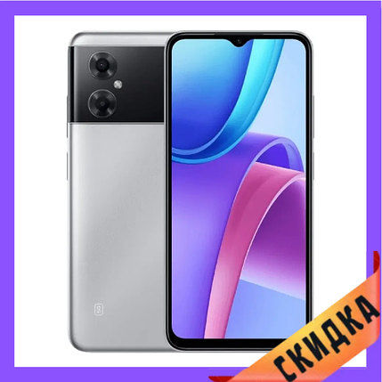 Xiaomi Redmi Note 11R 5G 4/128GB Silver Гарантія 1 рік(*CPA -3% Знижка)_K, фото 1