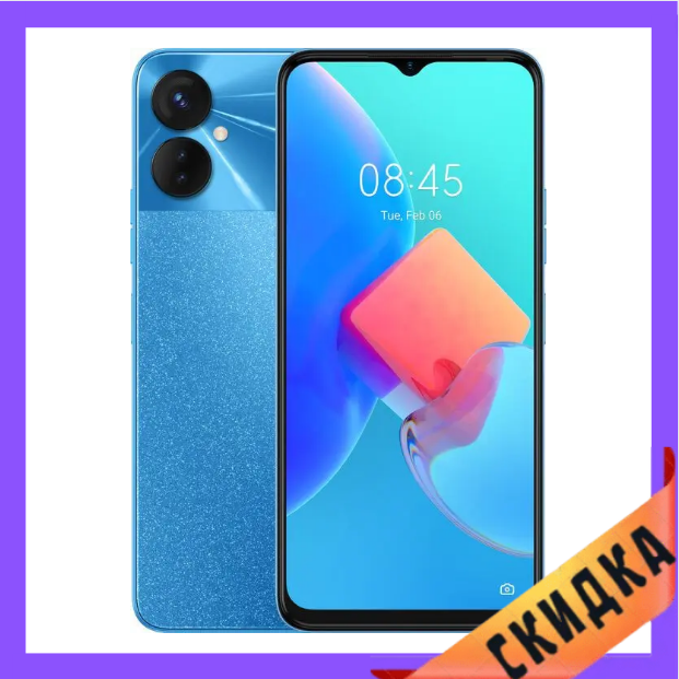 Tecno Spark 9 Pro (KH7n) 4/128Gb NFC Burano Blue Гарантия 1 Год (*CPA ...