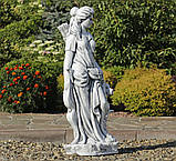 Садова статуя Богиня полювання 84x34x27 см, фото 6