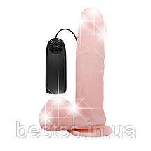 Вібратор - Vibrating Dong Flesh, 19 см, фото 3