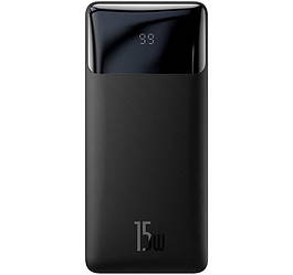 Зовнішній акумулятор Baseus Power Bank 20000mAh 15W Black