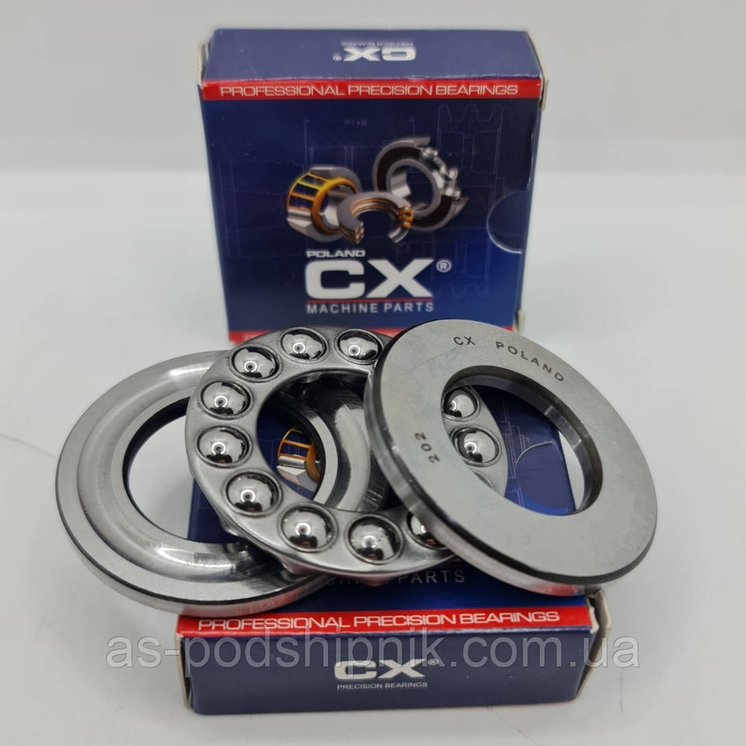 Підшипник 51102 / 8102 (15x28x9) CX POLAND, фото 1