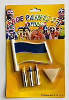 Аквагрим патріот прапор України фарби, олівці для обличчя