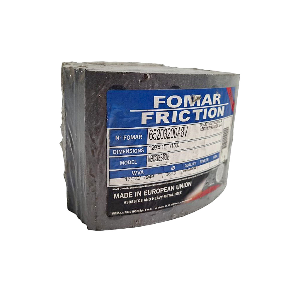 Накладки тормозні Mercedes Benz 914-1120 STD Fomar Roulunds, фото 1