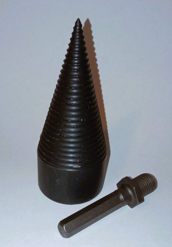 Дровокол, дровокол, сверло для раскалывания древесины 41 мм, шестигранный хвостовик, фото 1