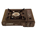 Плита газова портативна Arise Portable gas stove з п'єзопідпалом з пластиковим кейсом, фото 3