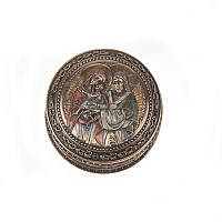 Шкатулка подарочная Veronese Святое семейство 10x5 см. 0301561