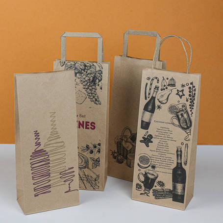 Подарунковий пакет ПІД ПЛЯШКУ