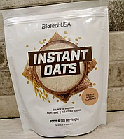 Вівсяні вуглеводи BioTech Instant Oats Gluten Free 1 kg