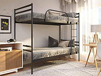 Кровать двухъярусная MebelProff COMFORT DUO, двухэтажная кровать, металлическая кровать, кровать loft