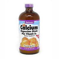 Calcium Magnesium Citrate Plus Vitamin D3 Bluebonnet Nutrition, 472 мл