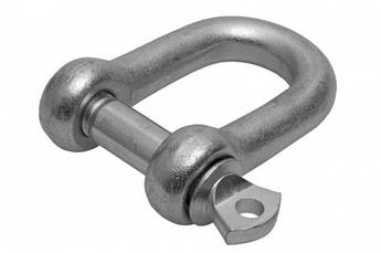 Карабін U-подібний 5/10 оц. (пачка,кратно 20 шт.) APRO