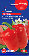 Семена перец сладкий Калифорнийское чудо (0,25 г) среднеспелый, For Hobby, TM GL Seeds