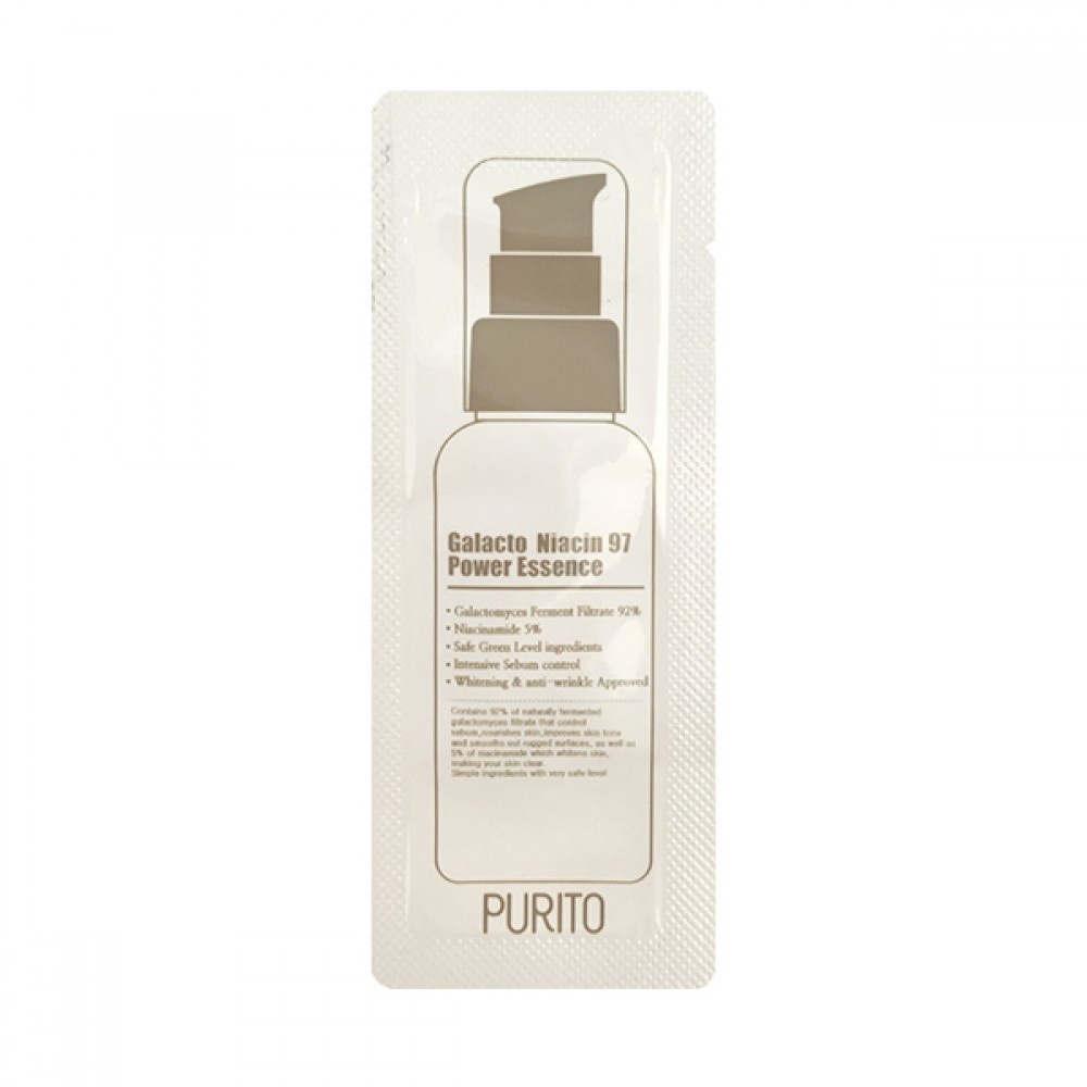 Пробник есенції для обличчя Purito Galacto Niacin 97 Power Essence 1 шт