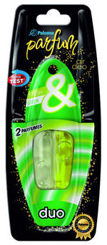 Ароматизатор Paloma DUO 5ml, FRESH GREEN (підвіска з рідиною)