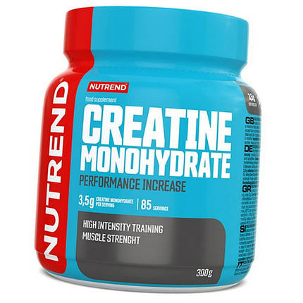 Креатин моногідрат Nutrend Creatine Monohydrate 300 g без смаку, фото 3