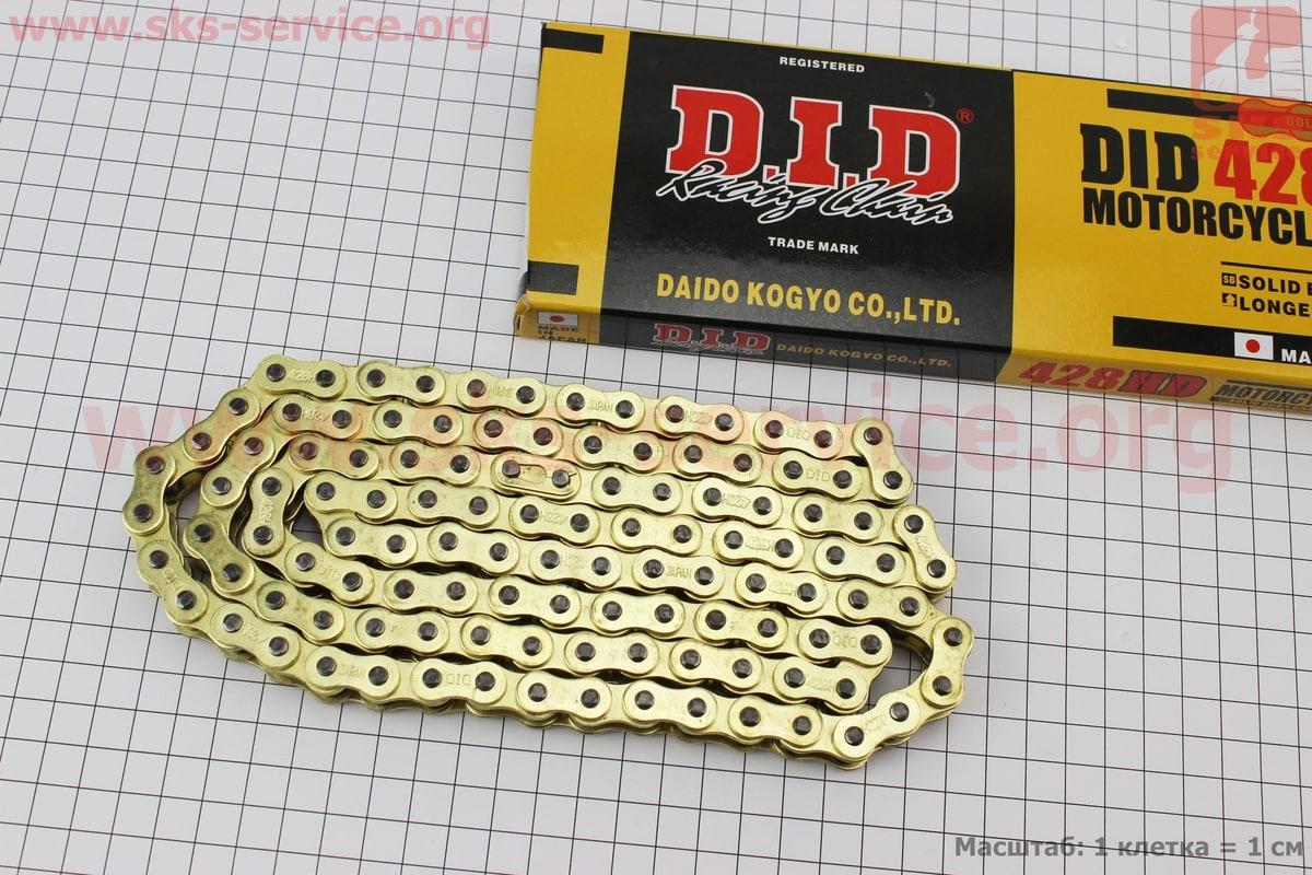 Цепь Привода Колеса 428H*116L GOLD (есть DID на Звене) — Купить ...