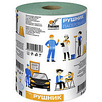 Рушники паперові рулонні Альбатрос макулатурні, 1 сл 60 м, 200 л, 18,5 х30см, 1 рул/уп