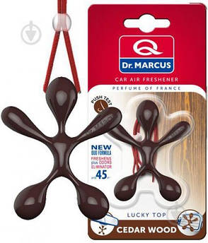 Ароматизатор LUCKY TOP кедрове дерево (Cedar Wood) (підвіс)