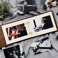 Дерев'яний фотоальбом - подарунок військовим, для чоловіка, жінки, солдату | оригінальний альбом руский воєнний корабль іди на..., фото 3