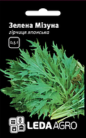 Горчица Зеленая Мизуна 0,5 г Leda Agro Овощные растения Семена Горчица Зеленая Мизуна Овощные растения Семена