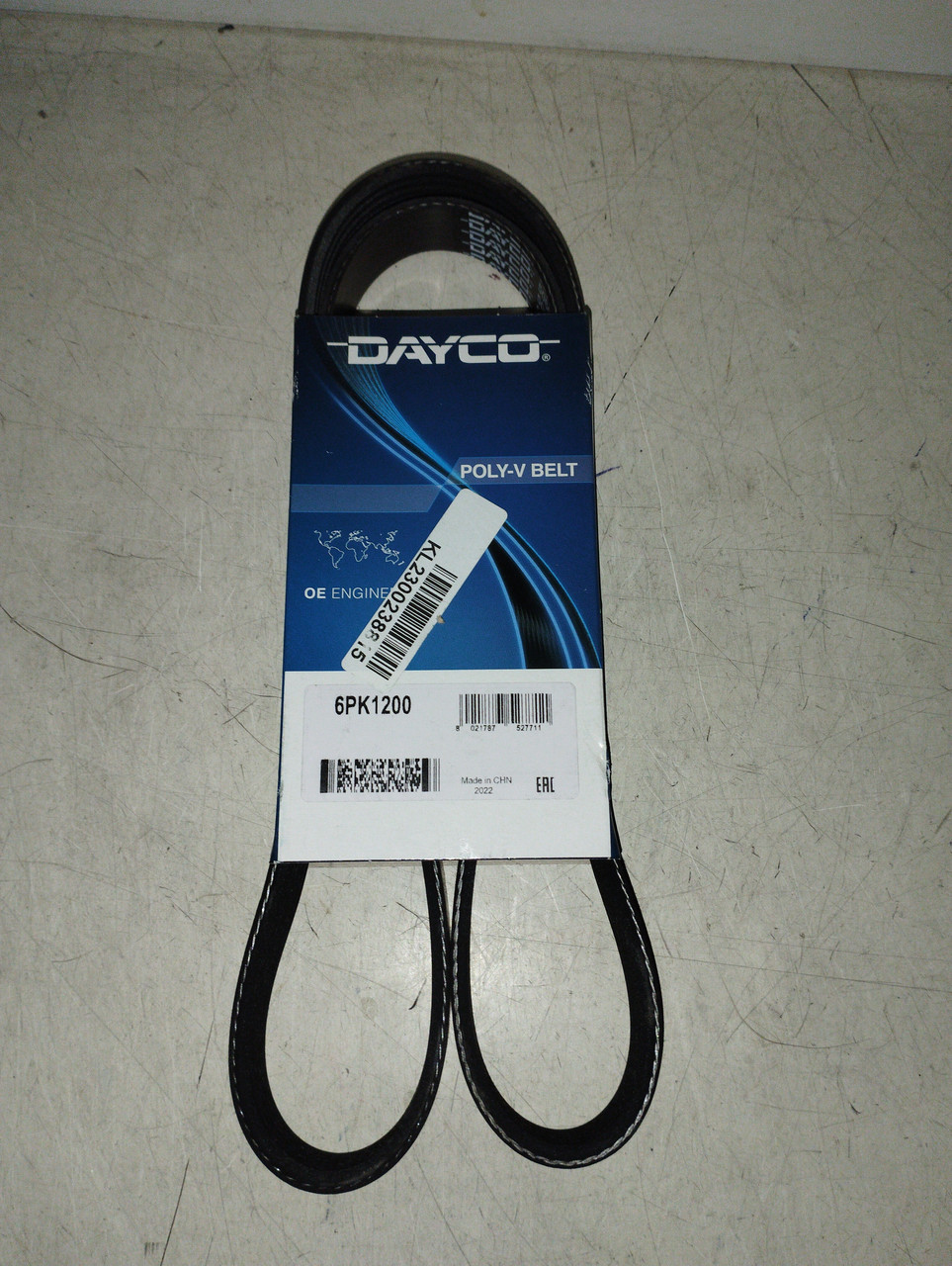 Dayco Ремінь полікліновий 6pk1200