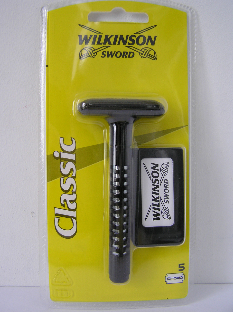 Верстат для гоління чоловічий Wilkinson Sword (Schick) під двосторонні леза + 5 леза Оригінал