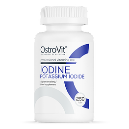 Iodine Potassium Iodide OstroVit 250 таблеток