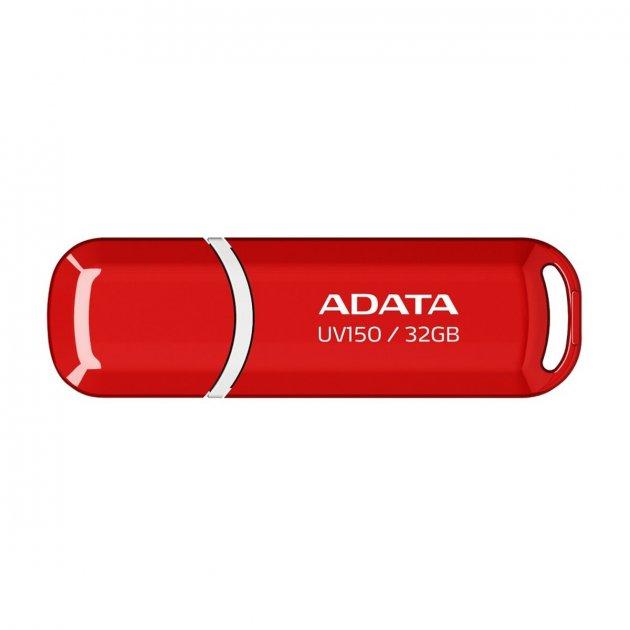 USB Flash 32GB A-DATA UV150 Red USB 3.2, фото 1