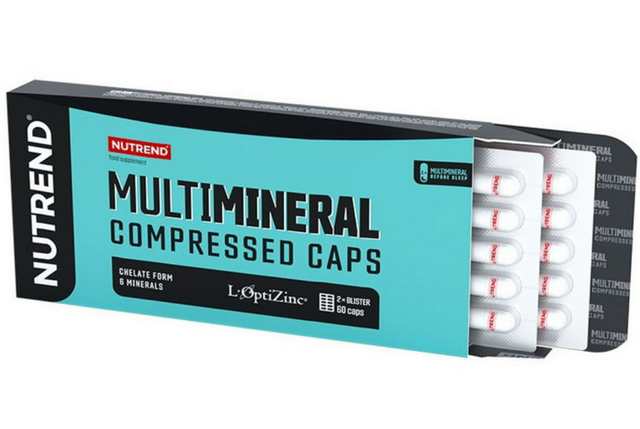 Минеральный комплекс Nutrend MultiMineral 60 caps, фото 3