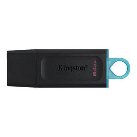 Флеш-накопичувач Kingston USB 3.2 DT Exodia 64GB Black/Teal ly