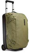 Мала валіза з тканини Thule Chasm Carry On 40 л, оливкова