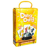 Настільна гра (укр) "Ding ding", в кор-ці 12-18.7-4.8 см Stateg
