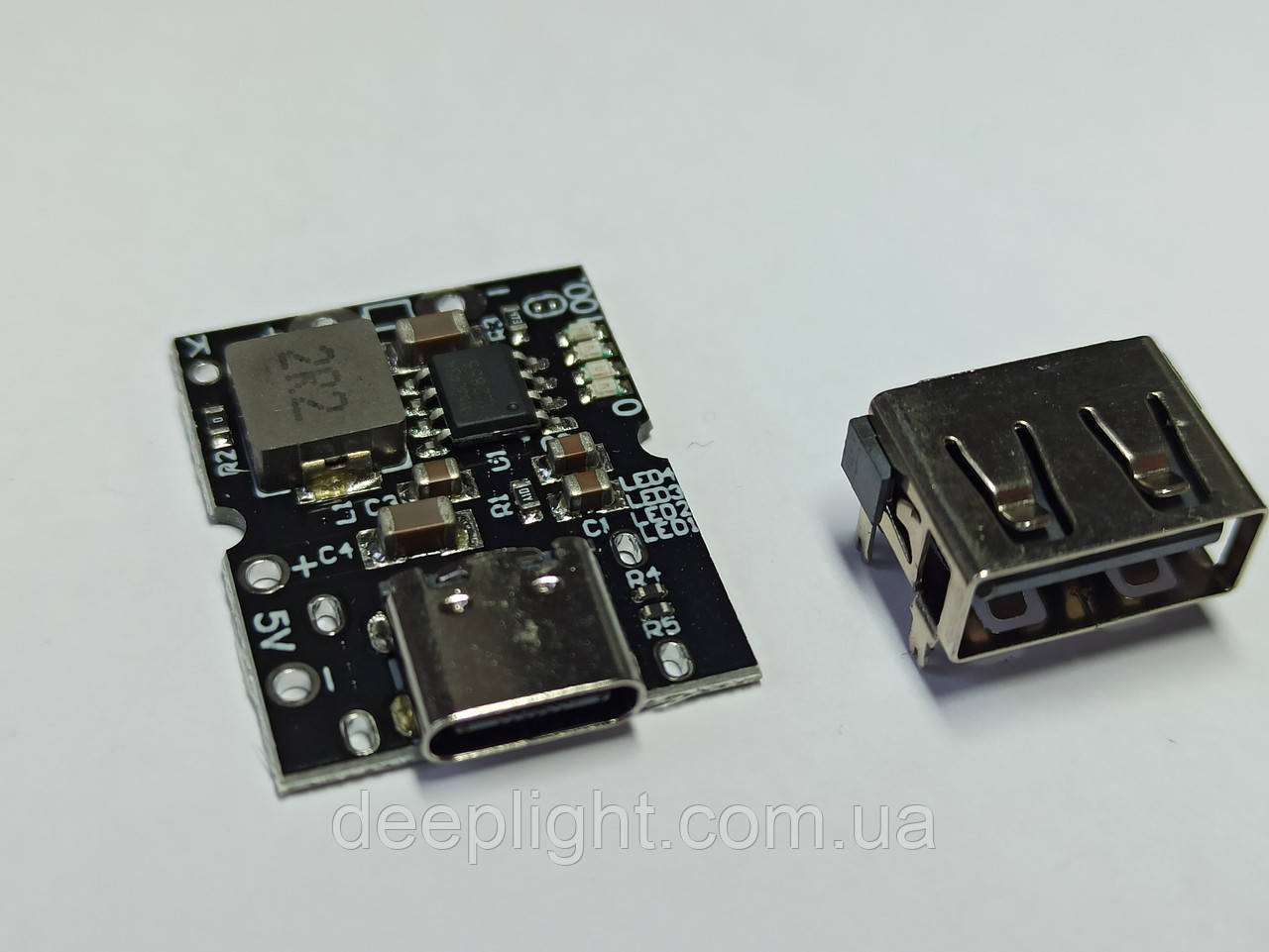 2R2 Type-C PowerBank USB 5 V 2 A Li ion Li Po 4.2 — 4.35 акумулятор плата пристрою контролер повербанка