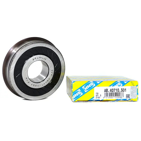 Підшипник нестандартний AB 40710 SNR  кульковий однорядний, фото 1