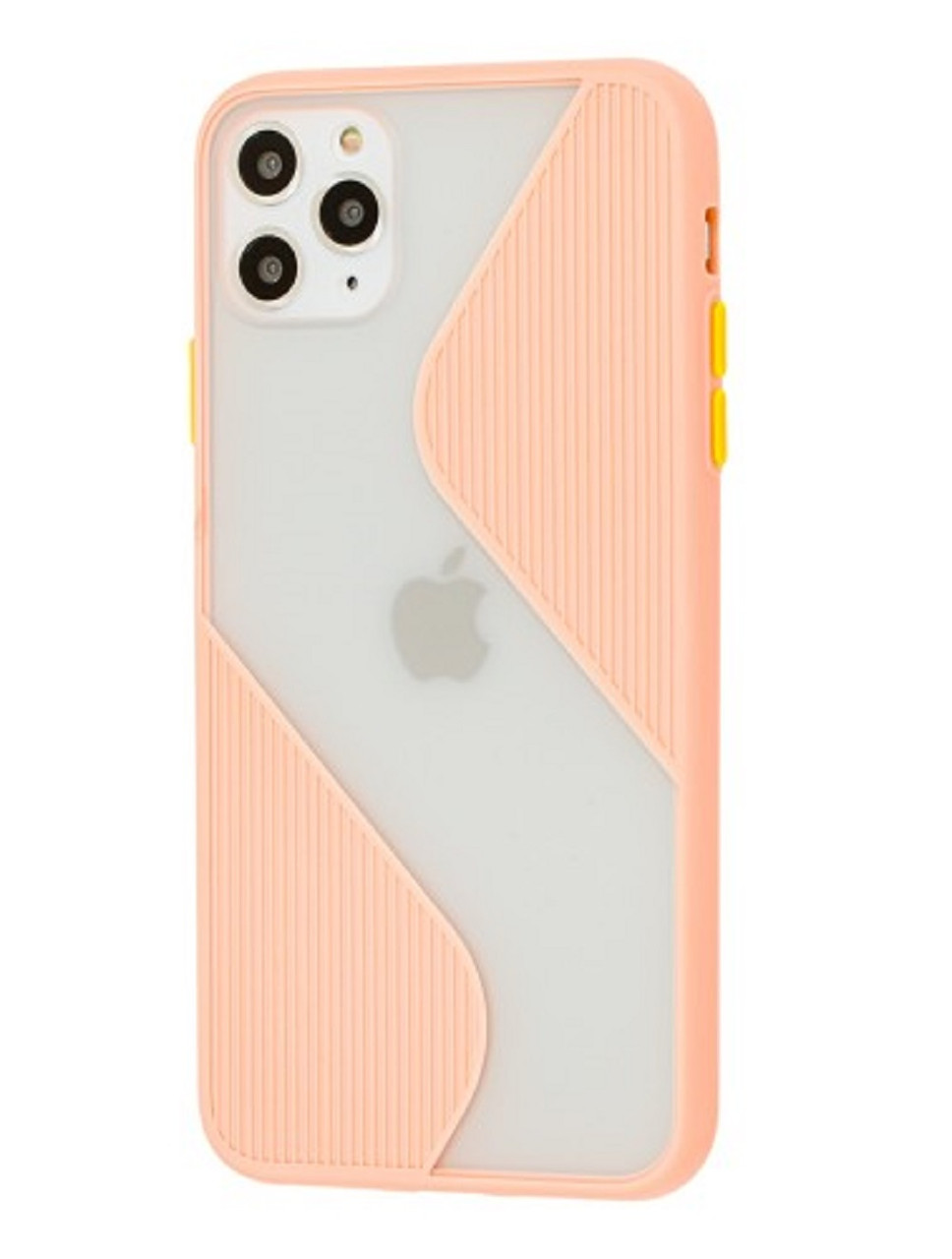 Силіконовий чохол Totu Wawe для iPhone 11 Pro Max Рожевий