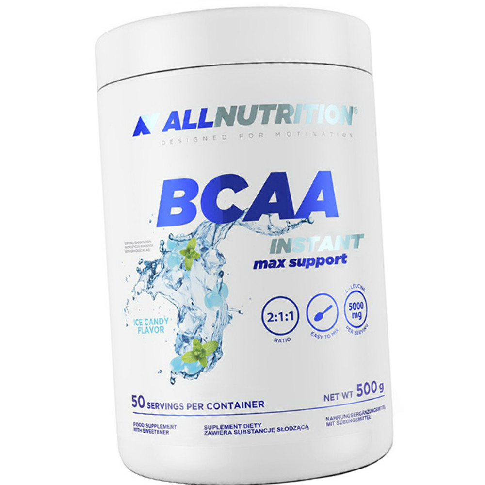 Всаа амінокислоти All Nutrition BCAA Instant Max Support 500 грамм, фото 1