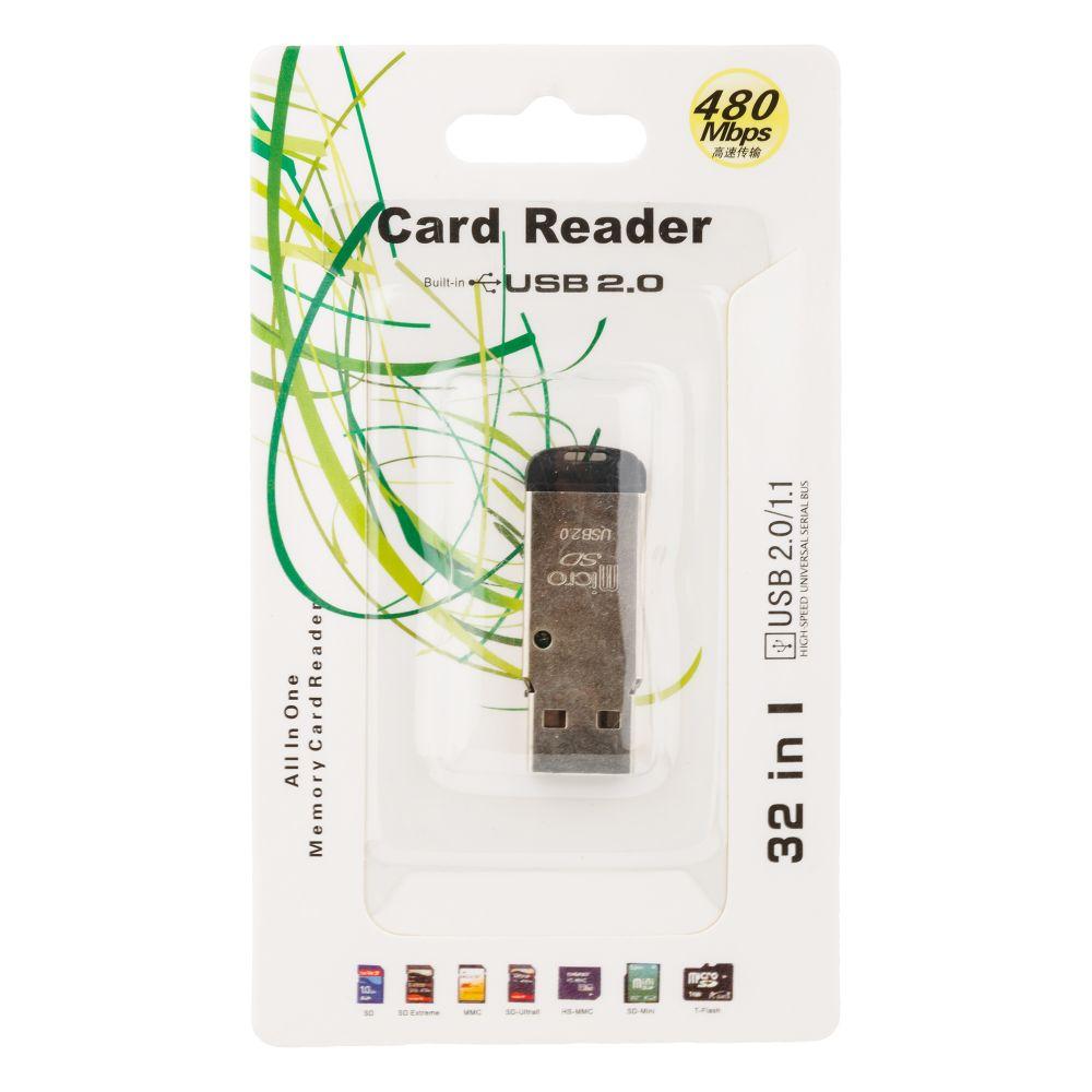 Cardreader TF Micro Metall (сталевий) Арт.39568