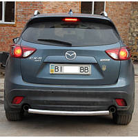 Задній захист ус d60 (нерж.) Mazda CX-7 2007-2010