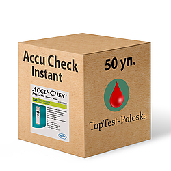 Тест-смужки Акку Чек Інстант (Accu Check Instant) 50 паковань