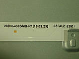 Світлодіодні LED-лінійки V8DN-430SM(A-B)-R1[18.02.23] (LED TV Samsung UE43T5300AUXUA) Б/В, фото 7