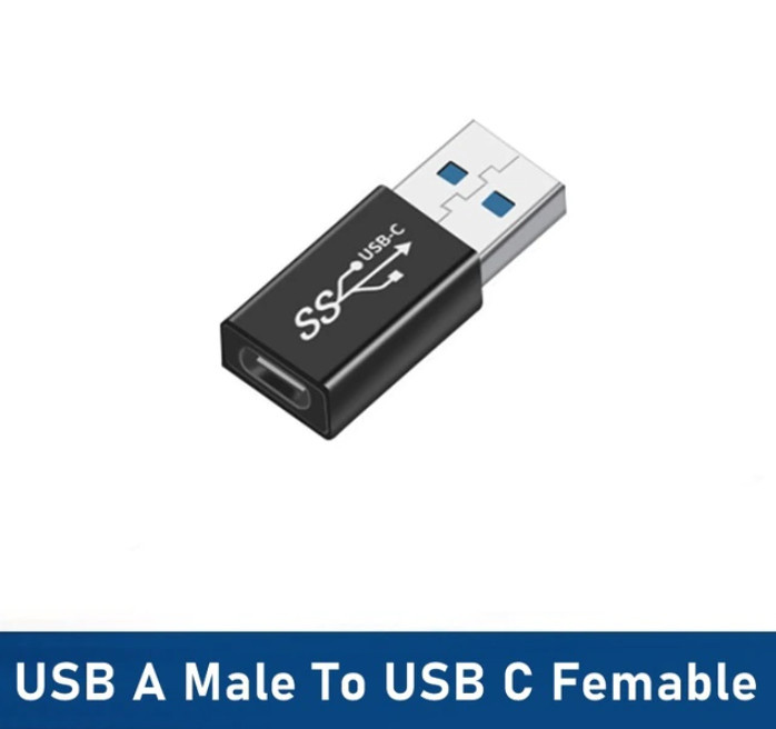 Перехідник адаптер USB Type-C (мама) - USB 3.1 (тато)