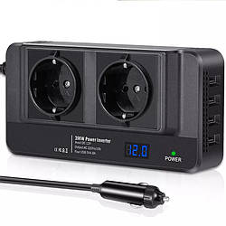 Автомобільний інвертор Konfulon CZ-01 100 W 12 V 110 V / 200 W 24 V 220 V