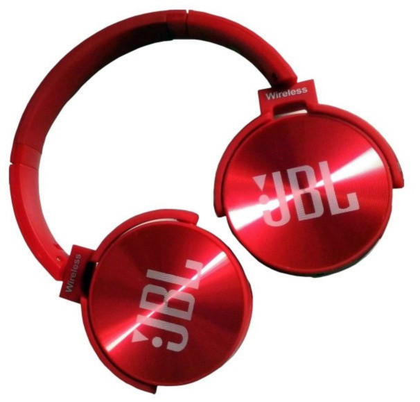 Навушники безпровідні Bluetooth MDR 950 microSD, червоні