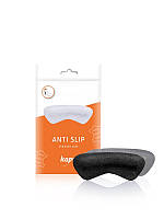 Kaps Anti Slip Black — Шкіряні наклейки на задник взуття, чорні